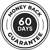 Sixty day money-back guarantee